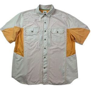 The Territory Ahead Men's XL Short‎ Sleeve Button Up Pockets Breathable Shirt